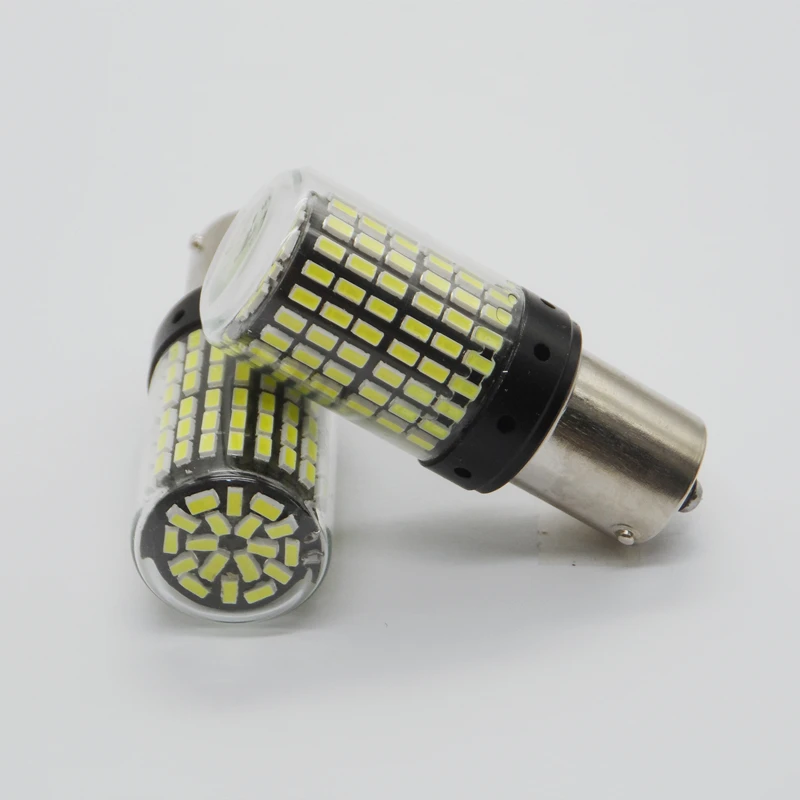 Ijdm Car 12v 1156 Led Canbus Obc S25 Ba15s P21w Led Bulb For Skoda