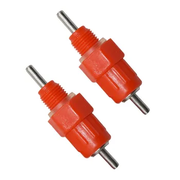 

10 Pcs Water Nipple Chicken Feeders and Drinkers poultry feeding water supplier 360 Angle Poultry Supply Chicken feeder