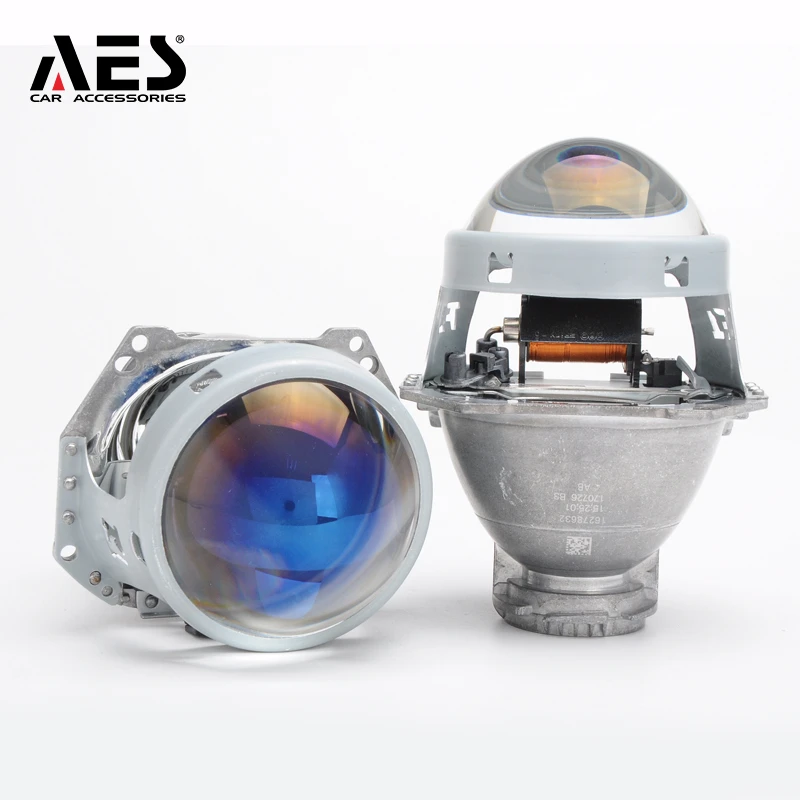 Aes Kingkong F1 Hella 5 Bi Xenon Blue أو عدسة بروجيكتور عالية الدقة 3 0