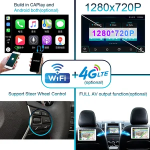 Image 5 - 2 din Android 10 araba radyo PX6 Kia Sorento 2009 2012 için araba stereo gps navigasyon ekran bluetooth otomatik ses 2din multimedya