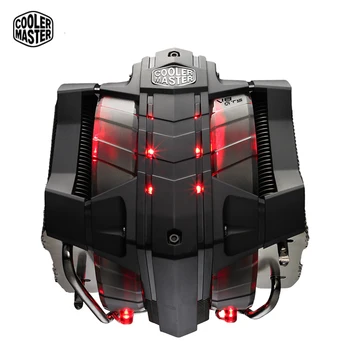 

Cooler Master V8 GTS 8 Heatpipe 3 Tower Quiet CPU Cooler With Double 140mm LED CPU cooling Fan For 2066 1156 AM4 AM3 PC Radiator