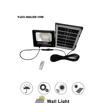 

100/75 Led solar light lamp floodlight outdoor of garden LED Street foco Power waterproof Garden security spotfree shipping indo