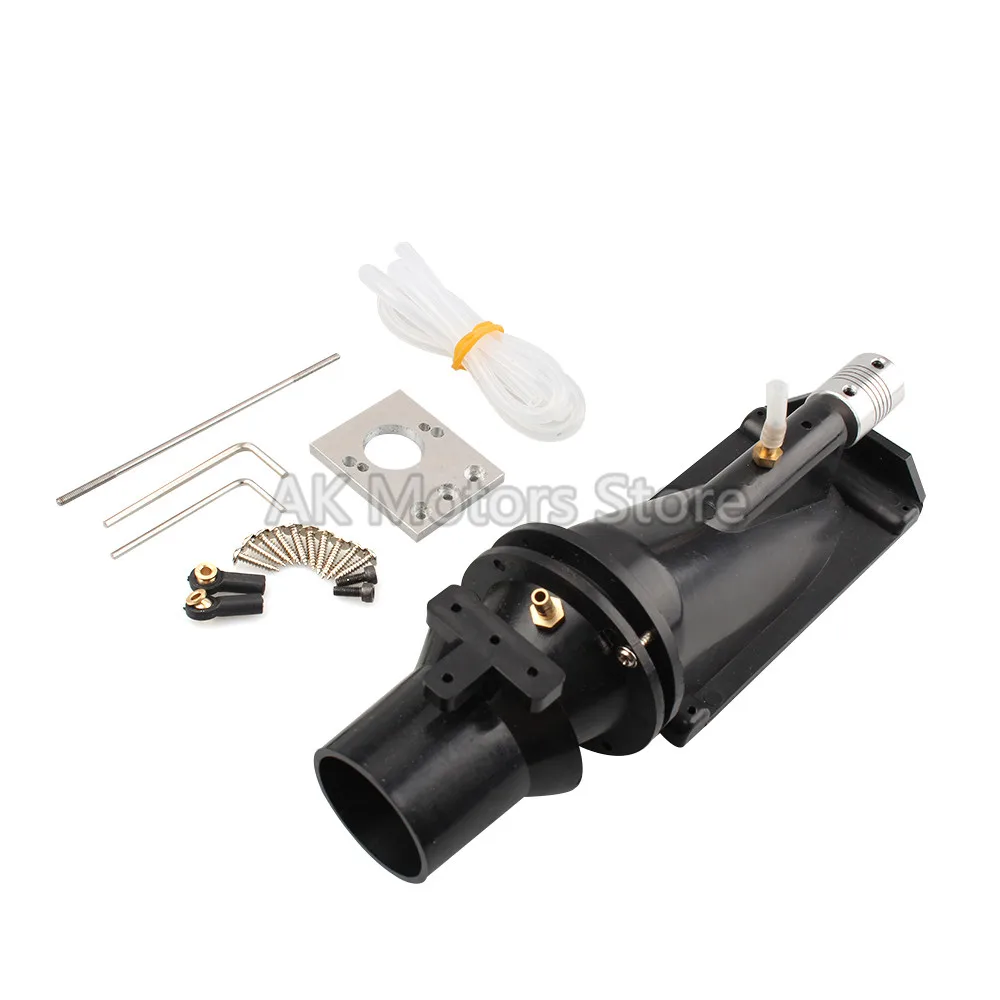 

For RC Jet Boats 40mm Water Thruster High Speed Motor Pump Injector Jet Pump Sprayer 5x5 mm 5x4mm Coupling