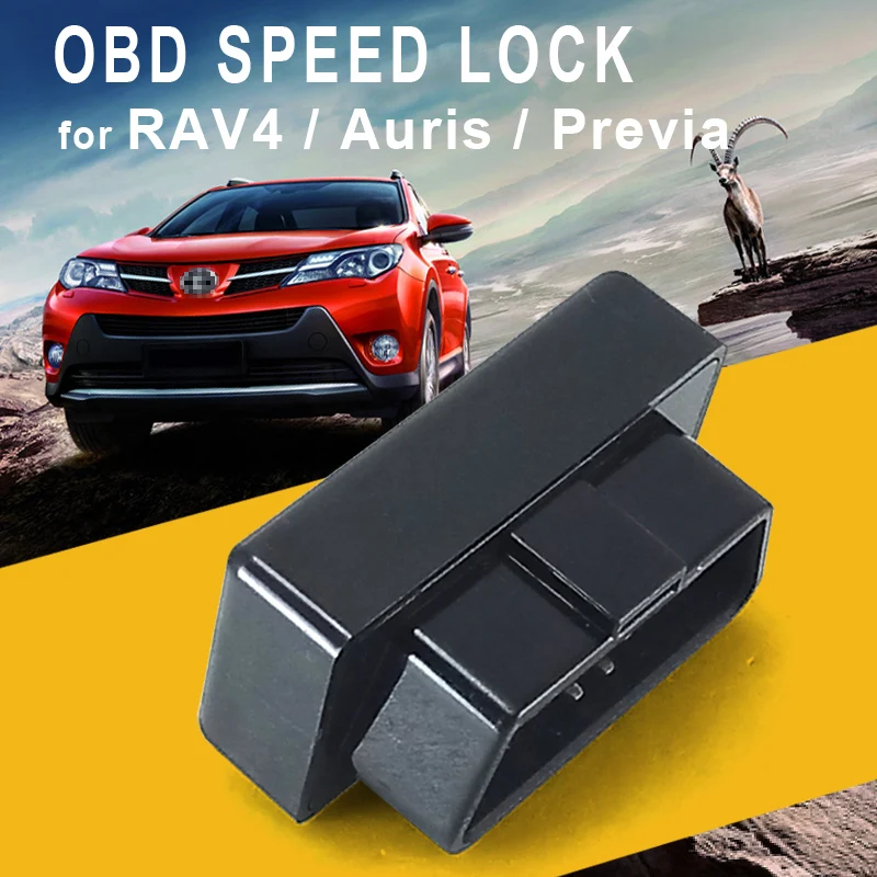

New Module OBD Car Door Lock Automatic OBD Speed Lock Fit Toyota fit RAV4 Auris Previa