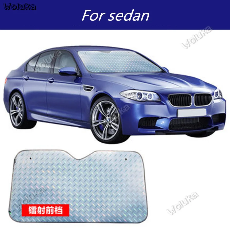 Parasol aislante para coche, parasol para parabrisas delantero de coche, cortina solar, visera láser CD50 Q03