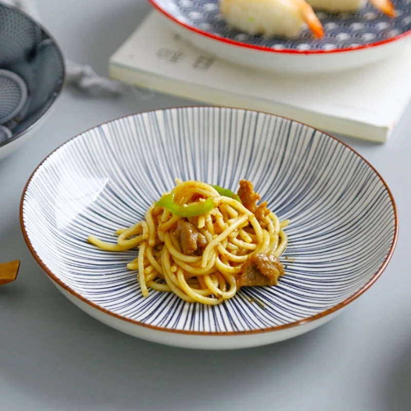 Тарелка для салата обеденное блюдо тарелки завтрака в скандинавском стиле