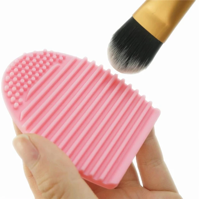 Egg Cleaning Make up Brush Matt Gel Foundation Makeup Brushes Cleaner