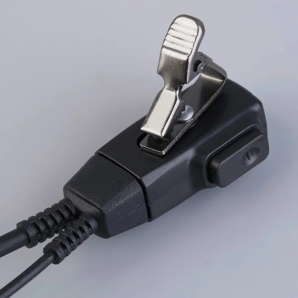 2 Pin PTT Air Tube наушники гарнитура для Baofeng Walkie Talkie двухстороннее радио