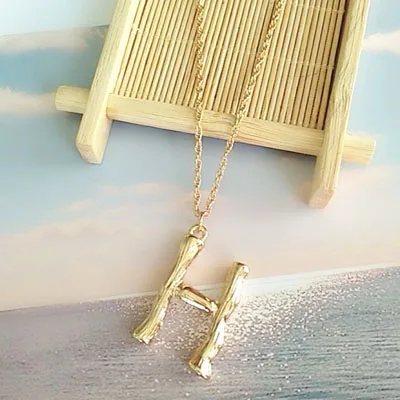 26 буквенная вешалка ketting gouden hamer metaal A-Z eerste minimalistische mode вешалка Twist ketting sieraden