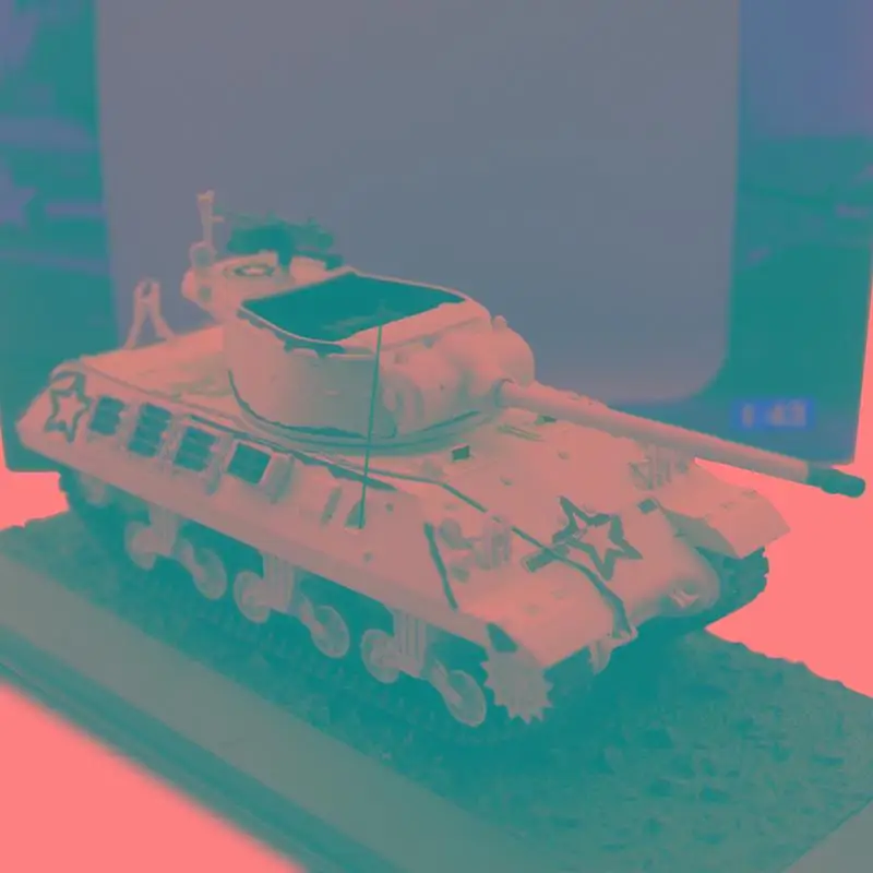 Вторую мировую войну Бельгия M36 Джексон 814TH самоходное противотанковое орудие батальон 1/43 литья под давлением модель танка