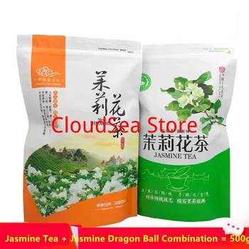 

Organic Jasmine Flower Tea 2020 Year Jasmine Pearls Natural Fresh Jasmine Dragon Balls Thecombination Health Care Green Tea500g
