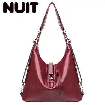 

Multifunction Women Handbag Pu Leather Luxury Handbags Women Bags Designer Lady Shoulder Bag Large Messenger Bags For Women