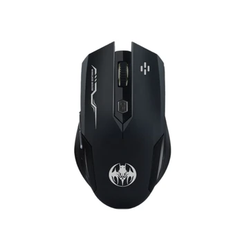 

BLOODBAT Wireless Gaming Mouse Rechargeable Gaming Mouse Silent Ergonomic 6 Keys 1600 DPI Mouse for Laptop Computer Pro Gamer