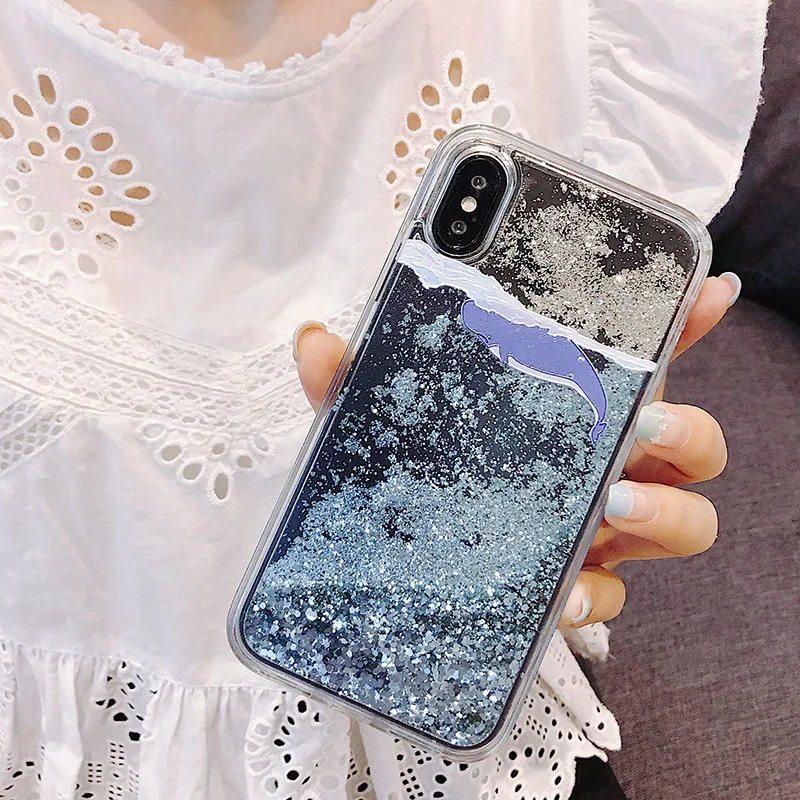 Динамичный, жидкий песок мягкий чехол для samsung A10 A6 A8 A7 A750 S10 S9 S8 плюс S7 край A3 A5 A7 J3 J5 J7 Note8 9