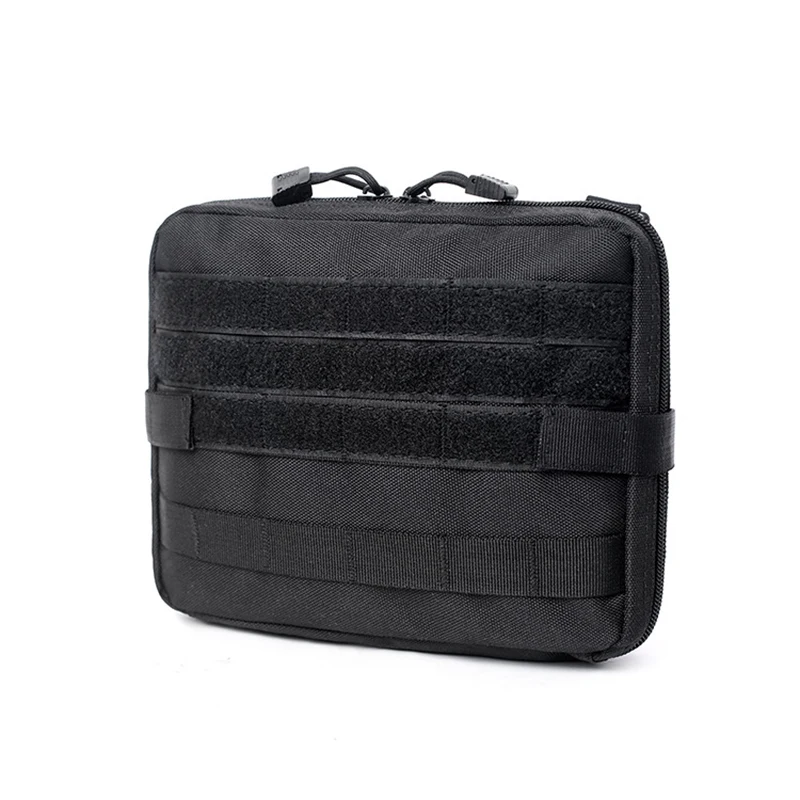 Сумка Molle, нейлоновая, черная, тактическая, большая, подсумок, органайзер, универсальный, для телефона, медик, поясная сумка, EDC, Molle, сумки