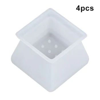 

Feet Pad Floor Silicone Furniture Leg Protection Cover Table Protector Square for Home DC112