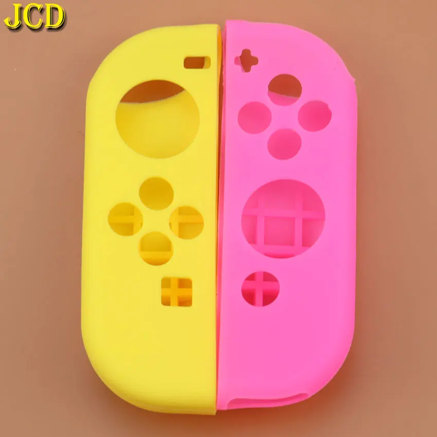 JCD Противоскользящий силиконовый мягкий чехол для nyd Switch NS JoyCon защитный чехол для переключателя NS Joy-Con аксессуар контроллера - Color: EM