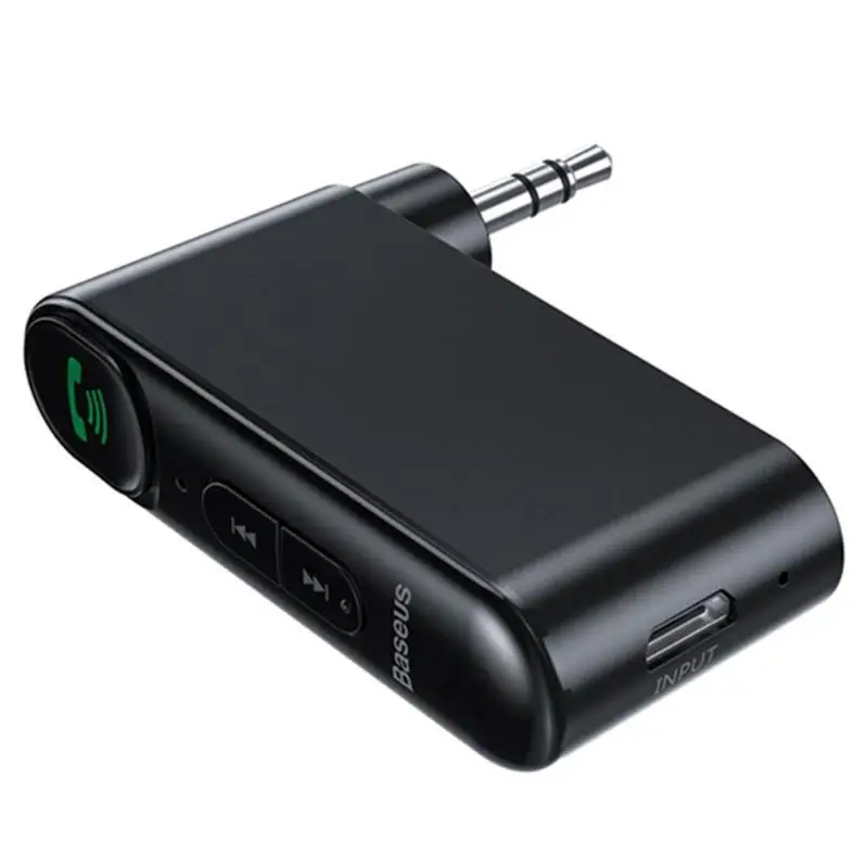 

Baseus 3.5mm AUX Bluetooth Adapter MP3 Player Wireless Audio Music Receiver for Auto Speaker Bluetooth Handsfree Car Kit