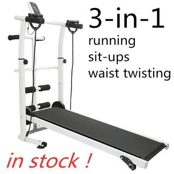 

treadmill,folding mechanical treadmill,fitness treadmill,for sit-ups waist twisting multi-function fitness equipment treadmill