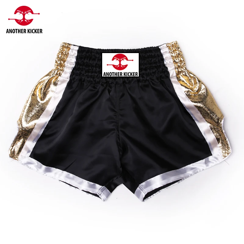 Боксерские Шорты Muay Thai для мужчин женщин детей подростков боевые искусственные