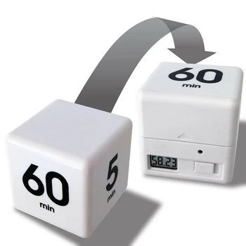 

Creative Cube Timer Kitchen Timer 5 15 30 60 Minutes Cube Timer for Time Management Kids Timer Workout Timer