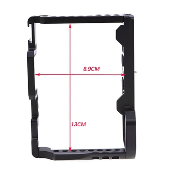 

Aluminum Alloy Camera Cage Video Stabilizer Mount Protective Cover Housing for SonyA7R4 Camera Accessories LHB99