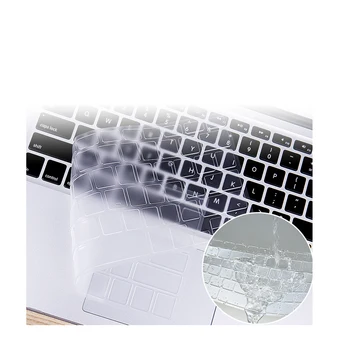 

Keyboard Cover Silicone Gel Film Protective for MacBook air Transparent A1370/1465 11.6 and A1369/1466 13.3 with 12 A1534 inch