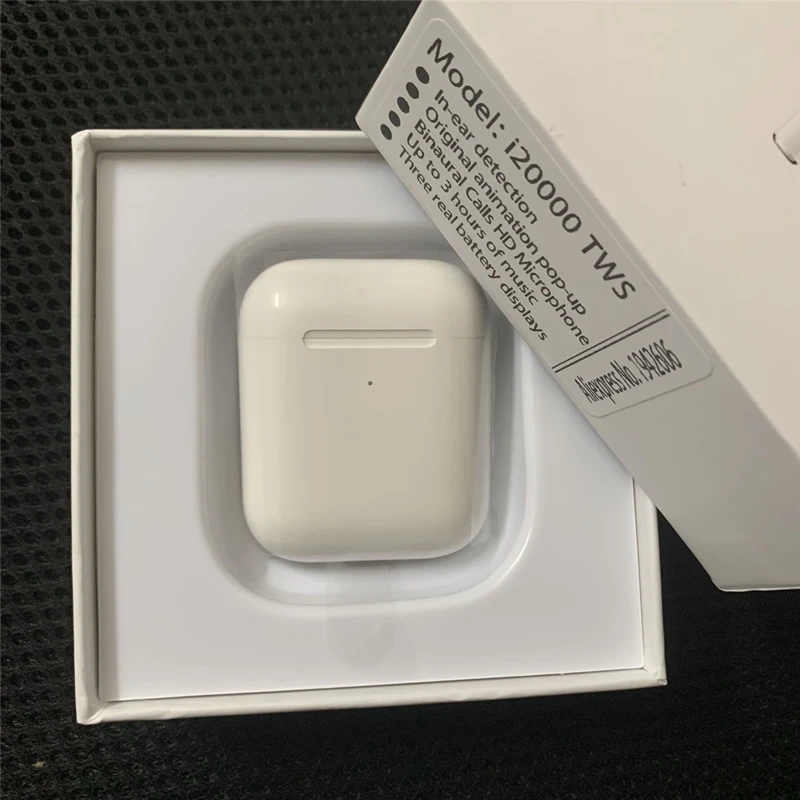 I20000 TWS Bluetooth наушники беспроводные наушники для Xiaomi iPhone наушники стерео auriculares fone de ouvido с микрофоном - Цвет: i20000 tws