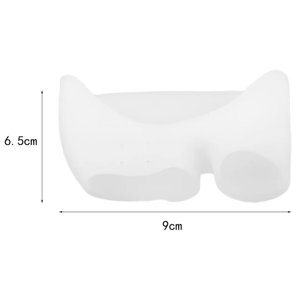 1 пара Силиконовый гелевый для ног пальцы ног разделитель инструменты для ухода за ступнями Bunion шина выпрямитель корректор вальгусной деформации массажер