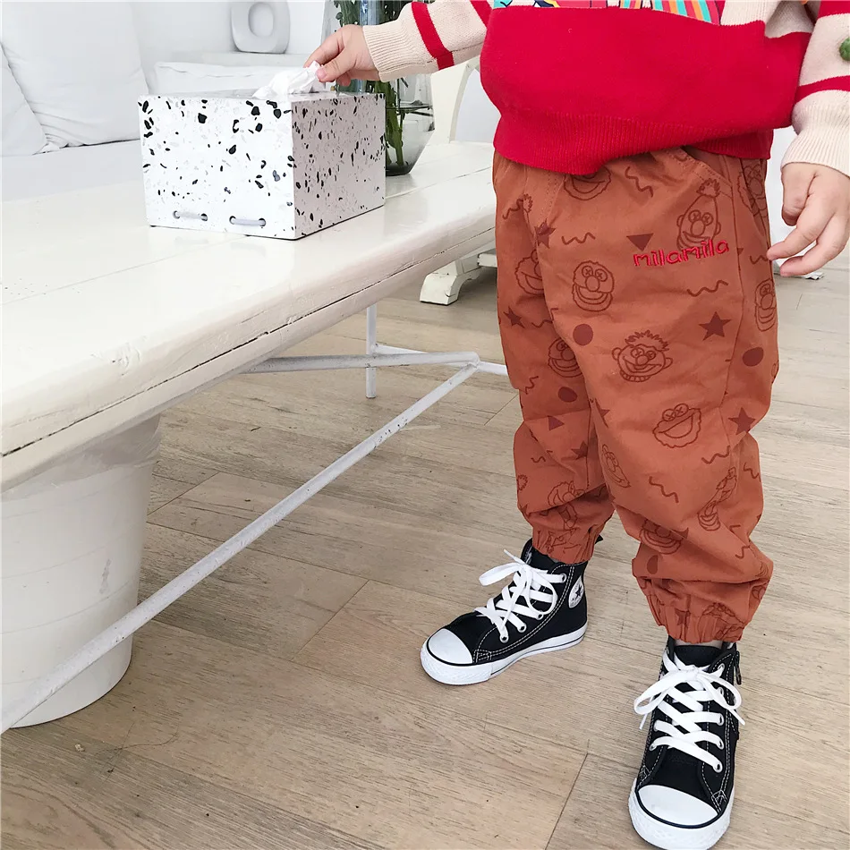 Tonytaobaby/новая стильная зимняя детская одежда для мальчиков и девочек повседневные штаны из плюша для мальчиков и девочек, три цвета