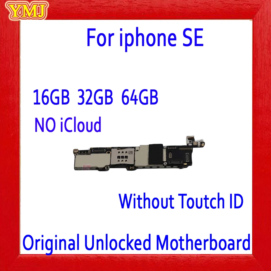 Материнская плата 16 Гб/32 ГБ/64 ГБ для iphone SE без Touch ID/с ID оригинальная материнская с