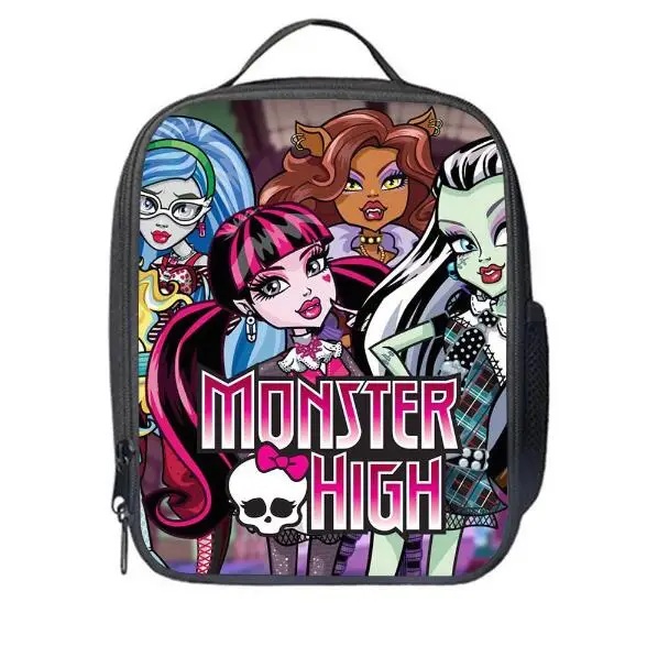 Модная сумка для обеда детей школьная Monster High термос мальчиков и девочек | Багаж
