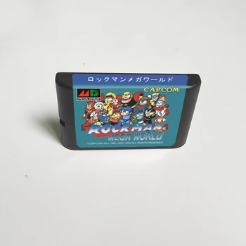

Rockman Mega World - 16 Bit MD Game Card for Sega Megadrive Genesis Video Game Console Cartridge