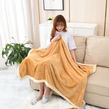 

Luxury Solid Color Blanket Bedding 100x140cm Fleece Blanket And Throw Adult Thick Warm Winter Blankets Home Super Soft Manta