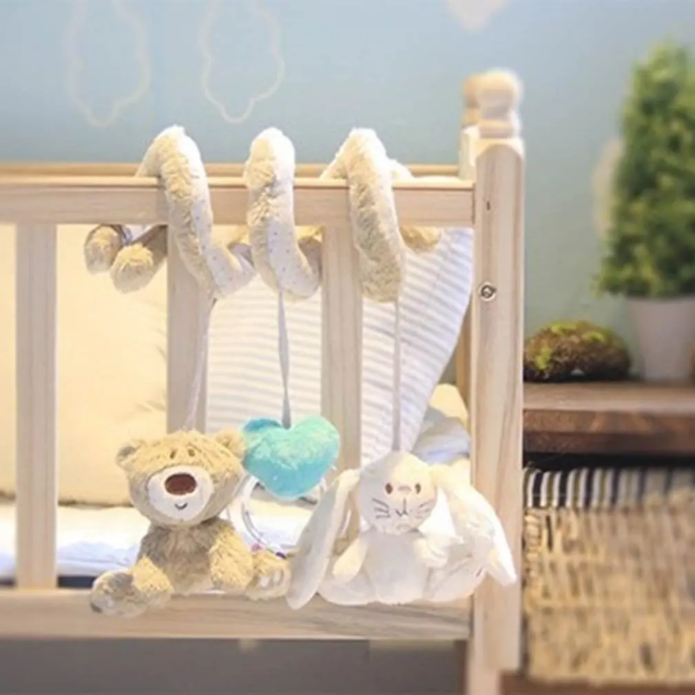 Infant Toys Baby Crib Rattles Mobile Revolves Around The Bed Stroller Playing Toy Baby Car Lathe Hanging 0-36 Months New