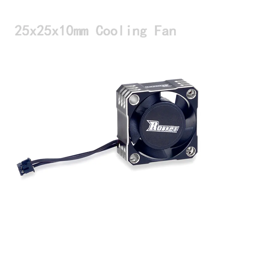 Ventole di raffreddamento RC 25/30/35/40/45/50mm 5V-12V DC dissipatore di calore 10000-30000RPM spina JST ad alto numero di giri per 3650 540 550 motore Brushless ESC  26