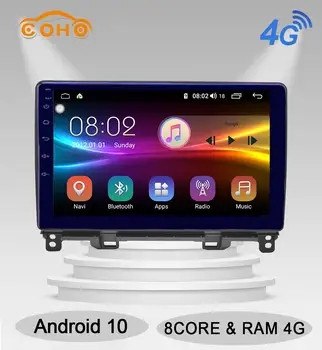 

Fit Android 10.0 Octa Core 4+64G Car Navigation Dvd Automotivo Radio Android For Honda Fit 2020