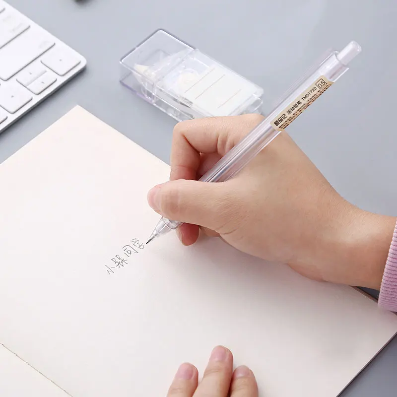Automatic Pencils Matte Plastic Students School Drawing 0.5MM Cute Mechanical Writing Tool Stationery Children Kawaii