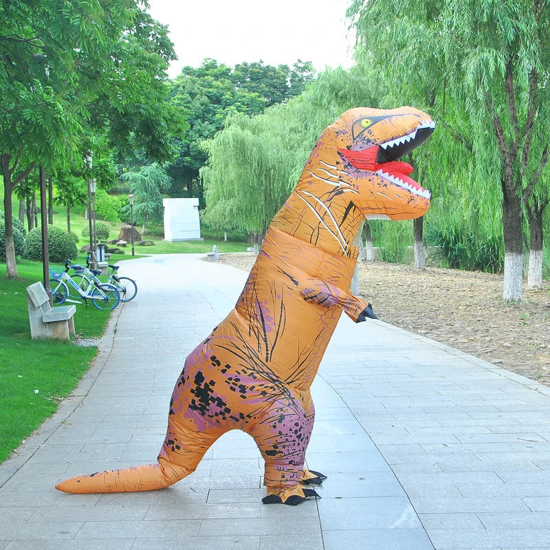 Dropship T-REX Monster Inflatable Costume Blow Up Cosplay Dinosaur