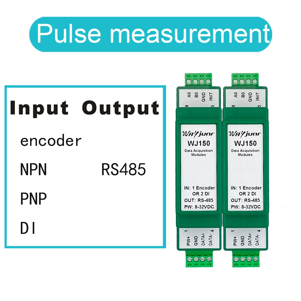 1 Channel Encoder Pulse Signal Counter Or 2 Channels Di High Speed