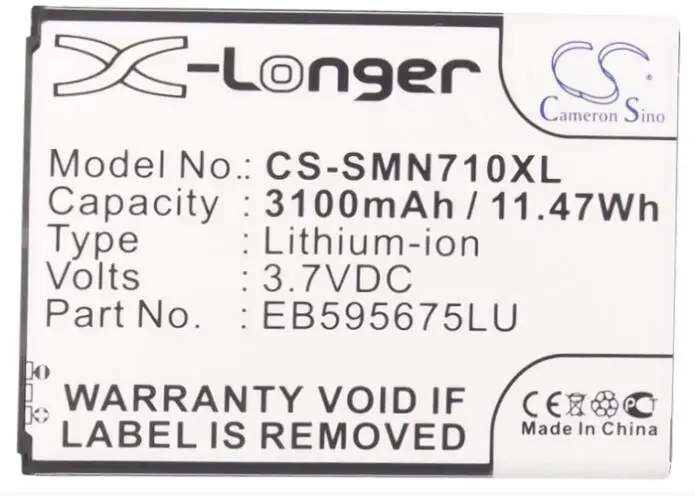 Cameron sino 3100mah аккумулятор для samsung Galaxy Note 2 SHV-E250L для VERIZON SCH-I605 SCHI605TSV EB-L1J9LVD samsung