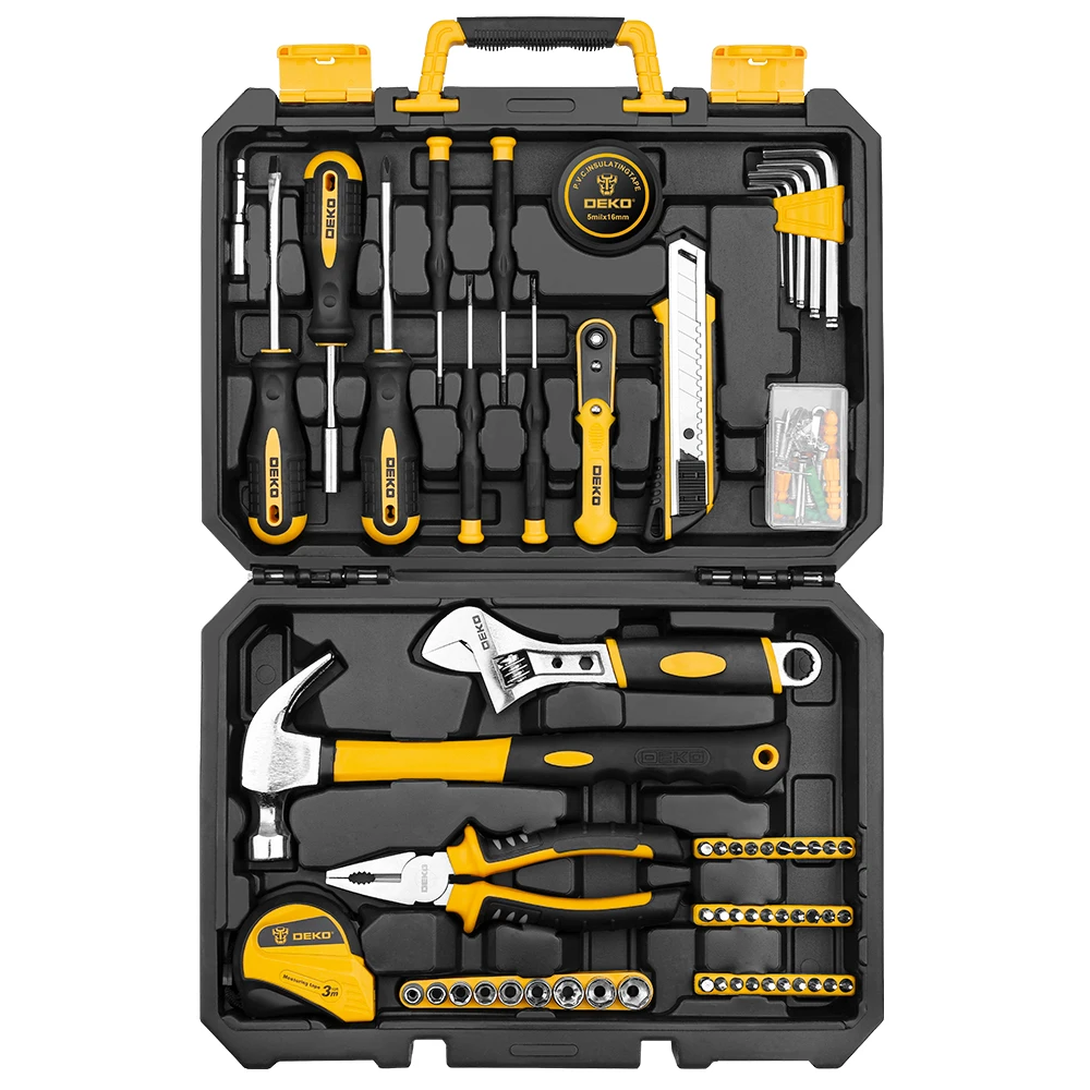£37.37 Deko Dkmt100 Socket Wrench Tool Set Auto Repair Mixed Tool