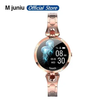 

AK15 Smart watch 2020 women bracelet wrist smart watch heart rate monitoring dial selection health smart watches for IOS Android