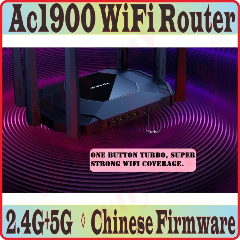 Беспроводная Wi-Fi-роутер 6 антенн 2 4/600/5 0 ГГц 1300 м | Компьютеры и офис