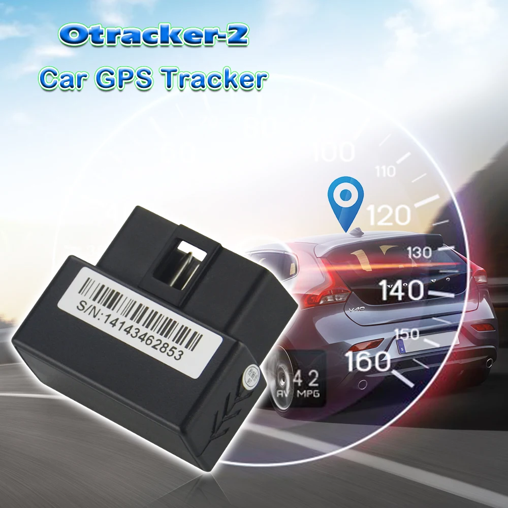 Мини GPS трекер Φ OBD для отслеживания автомобиля в режиме реального времени