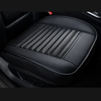 

Wear resistant Car seat cover 3D Mat Interior Bamboo Charcoal Chair Cushion PU Leather