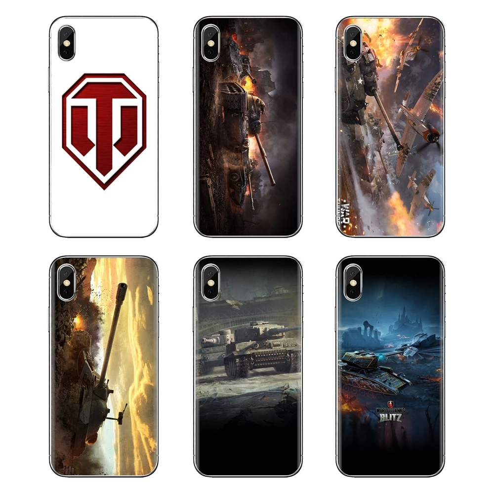 Soft Shell Case world of tanks game WOT art Logo For Huawei G7 G8 P7 P8 P9 P10 P20 P30 Lite Mini Pro P Smart Plus 2017 2018 2019 |