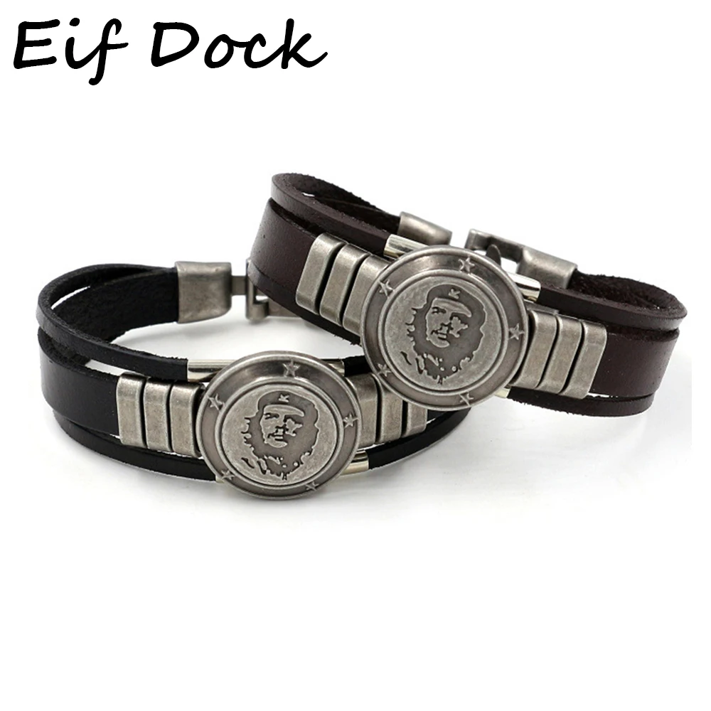 Men Warrior Bracelet Handmade Badge Bracelet