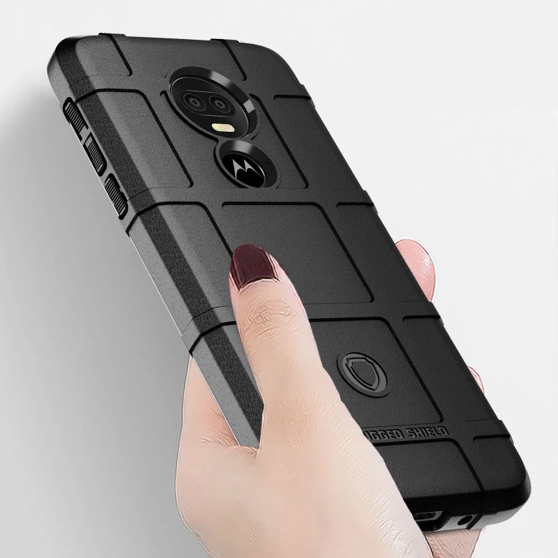 Для Motorola Moto G7 G6 power Plus Play EU US E6 военная защита против падения жесткий корпус из ТПУ для Moto T-Mobile Revvlry Plus