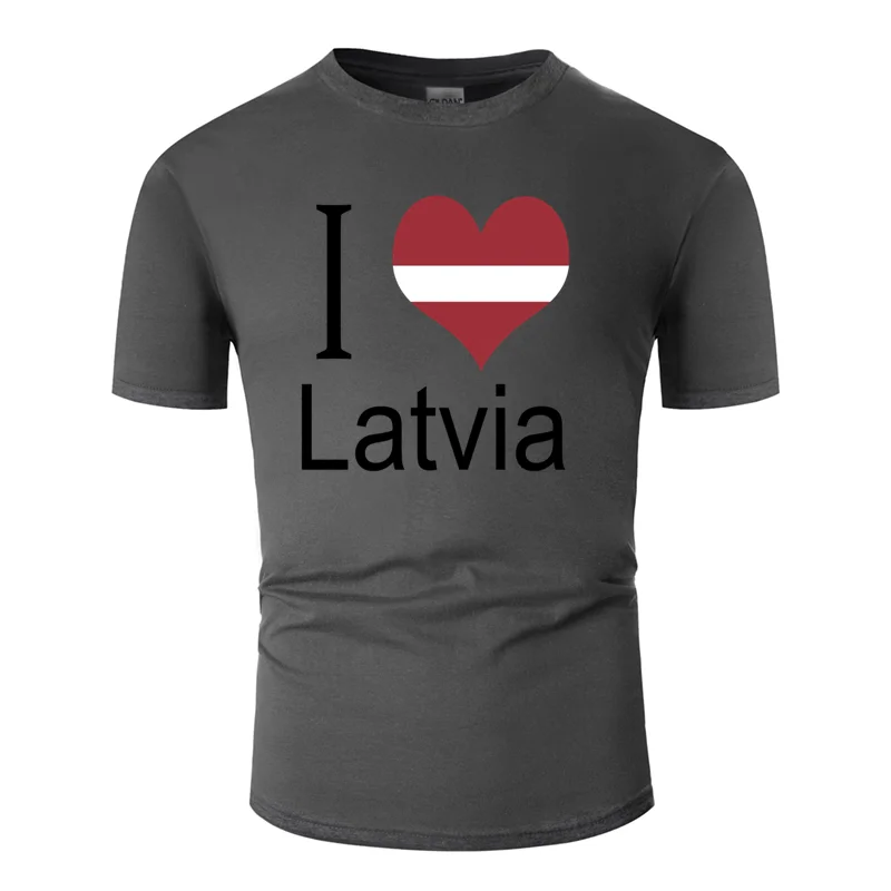 Humor i love latvia сердце страна ЕВРОПА подарок флаг футболка для мужчин Унисекс Мужская футболка Юмористическая короткий рукав Футболка